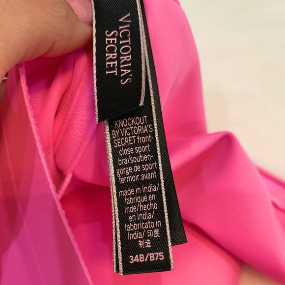 VICTORIA'S SECRET Knockout Front-close Sport Bra size 34B - Picture 8 of 8